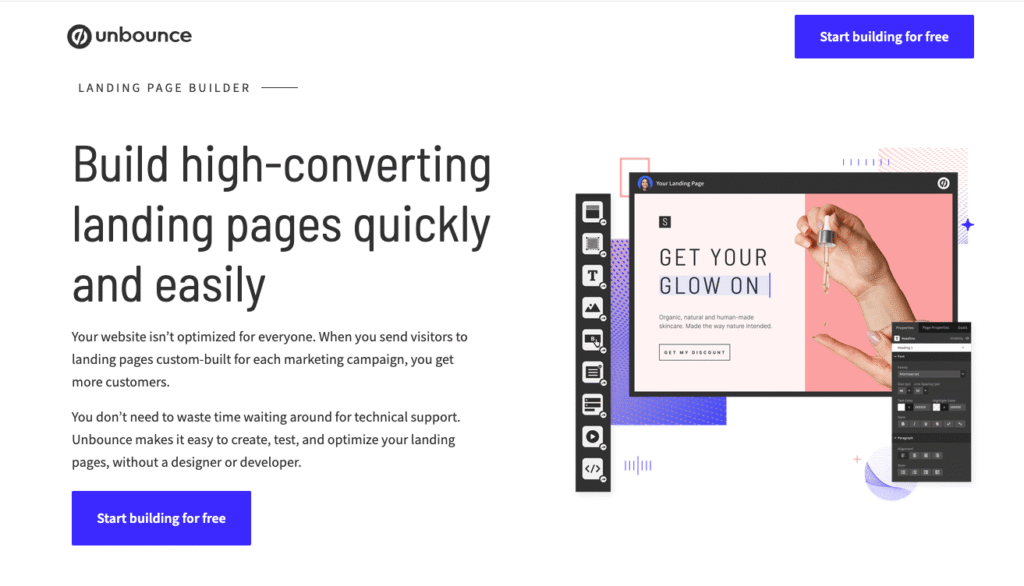 unbounce review